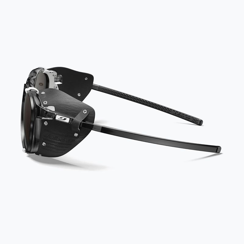Akiniai nuo saulės Julbo Millenium Reactiv Polarized shiny translucent black/black/white 5