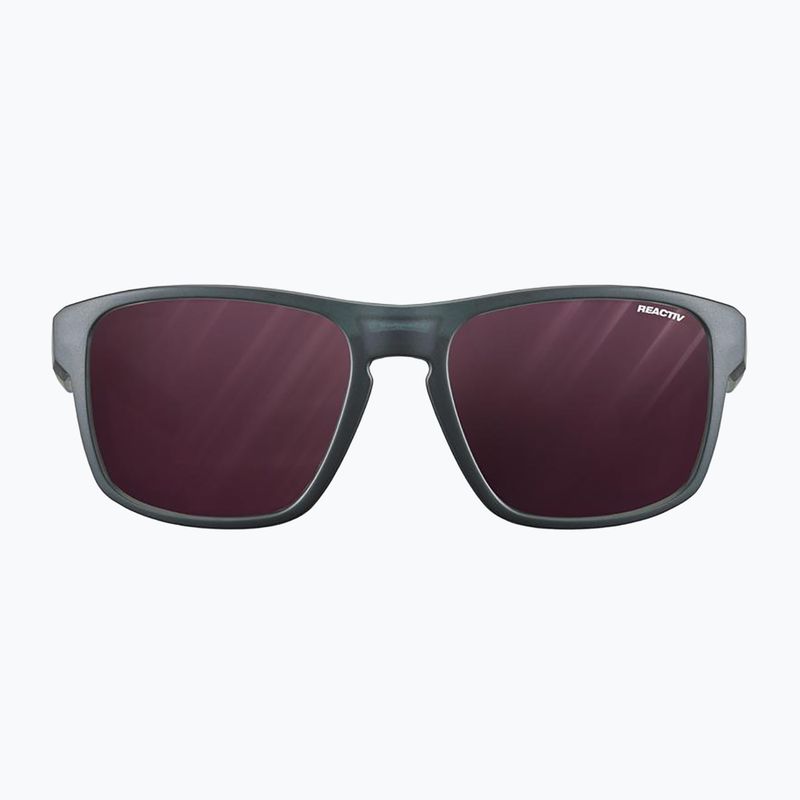 Akiniai nuo saulės Julbo Shield Reactiv High Contrast translucent black/blue/white 2