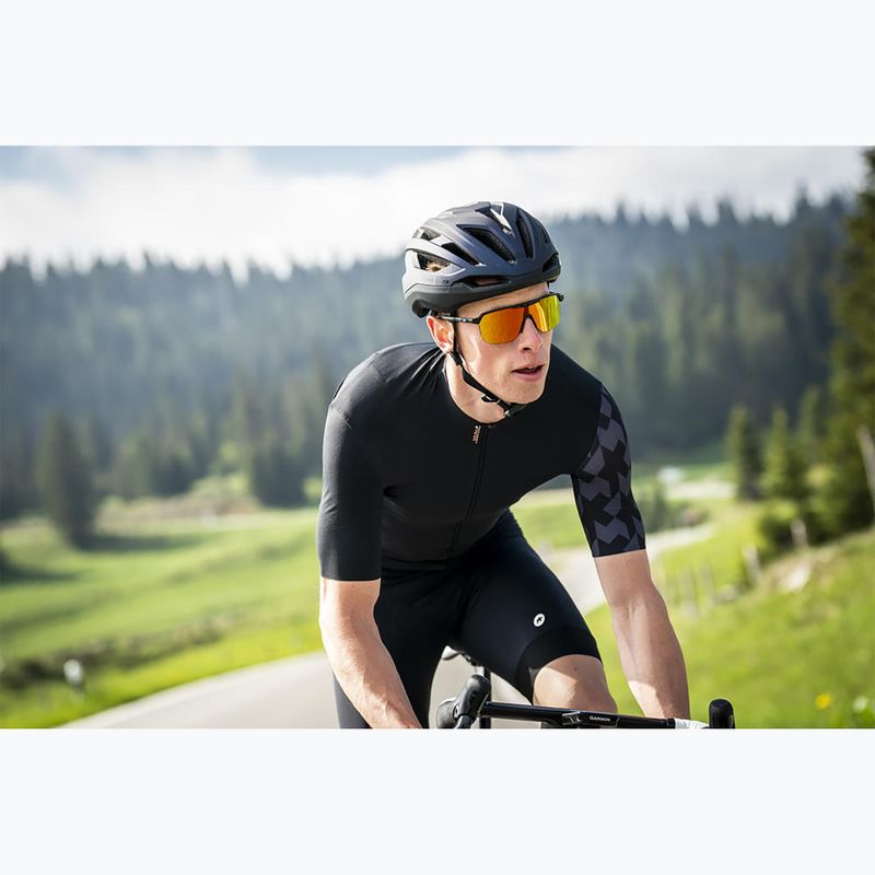 Akiniai nuo saulės Julbo Frequency Reactiv Light Amplifier matt black/gray/multilayer red 7