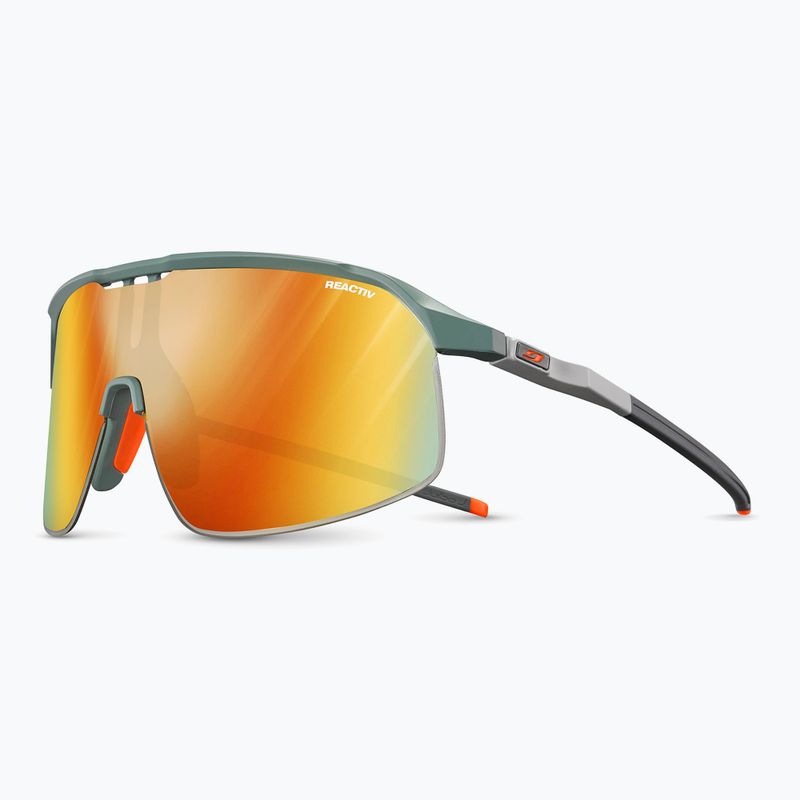 Akiniai nuo saulės Julbo Density Reactiv 1-3 Light Amplifier green olive/grey/multilayer red