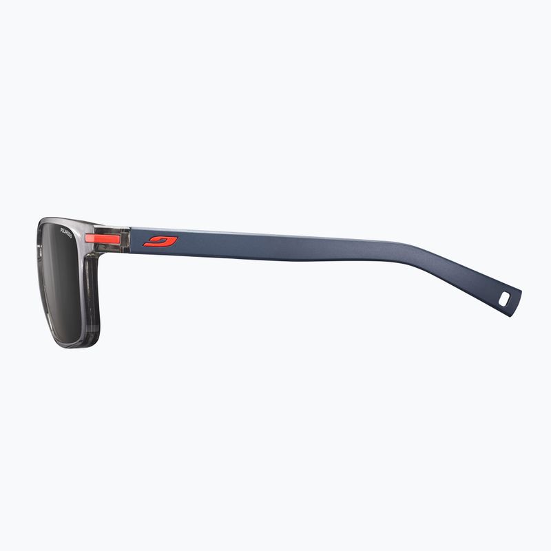 Julbo Wellington Poliarizuoti blizgūs permatomi juodi/mėlyni akiniai nuo saulės J4819024 2
