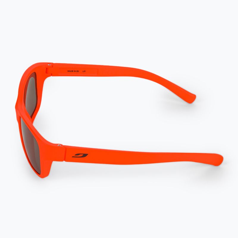Julbo Turn Spectron matiniai oranžiniai/juodi vaikiški akiniai nuo saulės J4652078 4