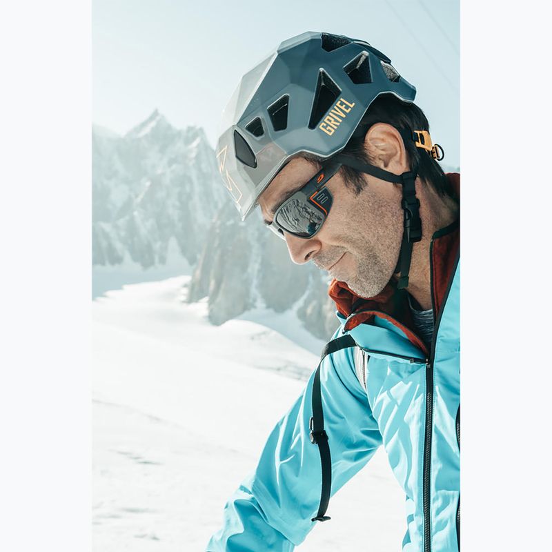 Akiniai nuo saulės Julbo Shield Reactiv Polarized black/orange 6