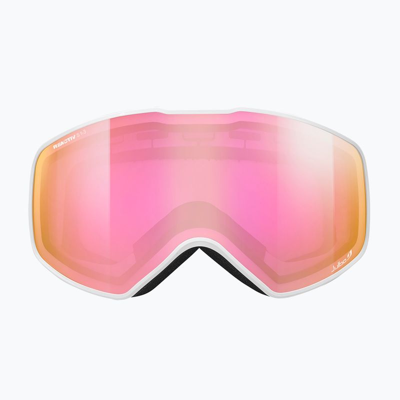 Slidinėjimo akiniai Julbo Cyclon Reactiv High Contrast white/ flash pink 2