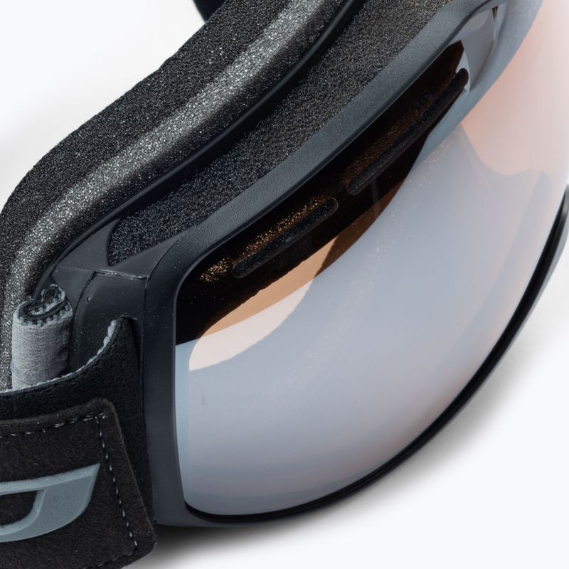 Julbo Ison XCL juodi/oranžiniai/blyksintys sidabro spalvos slidinėjimo akiniai J75012226 5