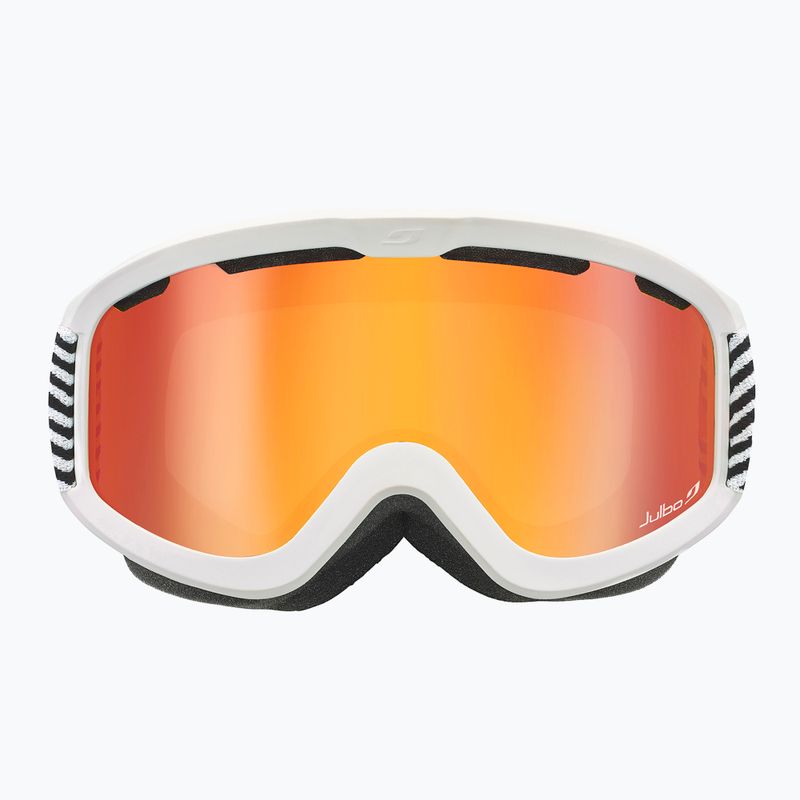 Slidinėjimo akiniai Julbo June white/black/goldange/flash red 2