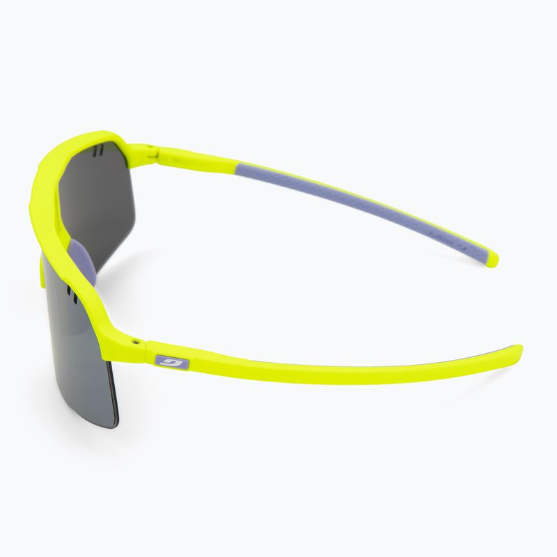 Akiniai nuo saulės Julbo Intensity Spectron matt fluorescent yellow/silver flash 4