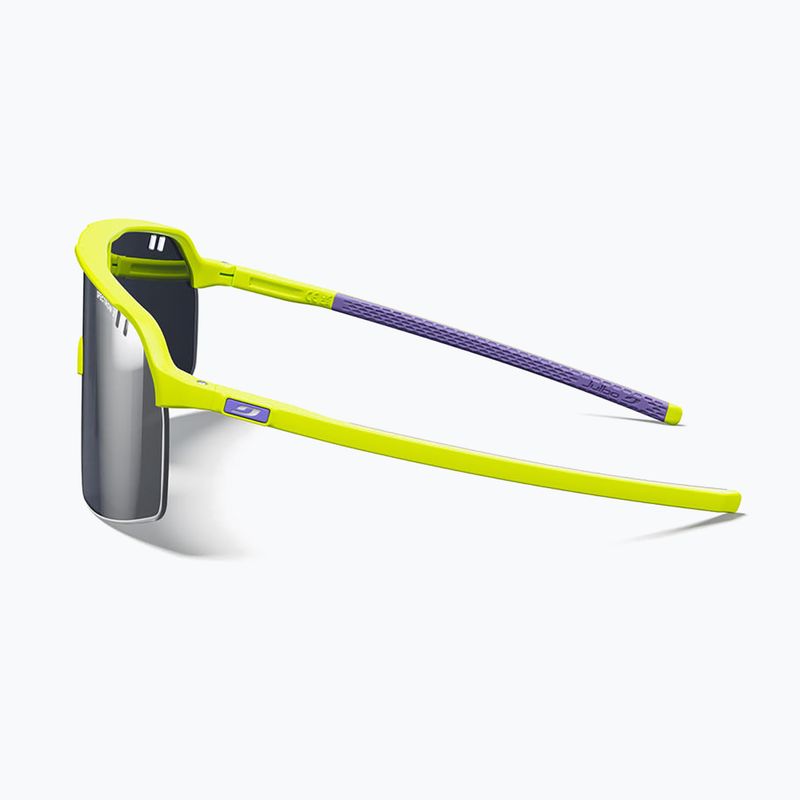 Akiniai nuo saulės Julbo Intensity Spectron matt fluorescent yellow/silver flash 4
