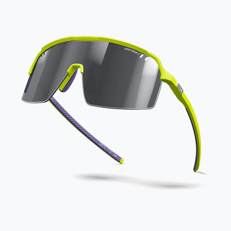 Akiniai nuo saulės Julbo Intensity Spectron matt fluorescent yellow/silver flash 5