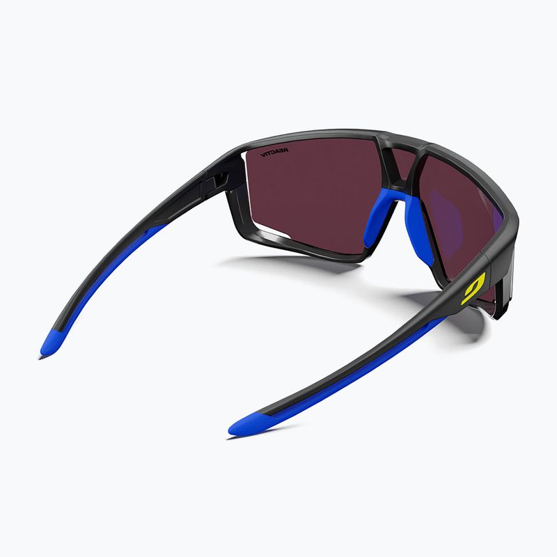 Akiniai nuo saulės Julbo Fury Reactiv High Contrast matt black/blue/multilayer blue 2