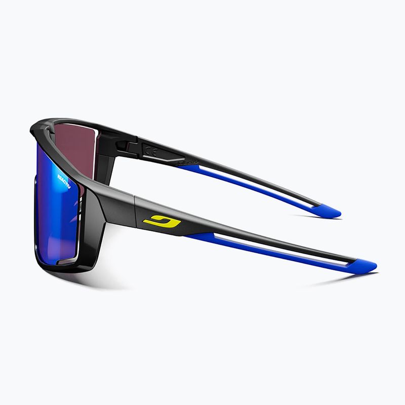 Akiniai nuo saulės Julbo Fury Reactiv High Contrast matt black/blue/multilayer blue 5