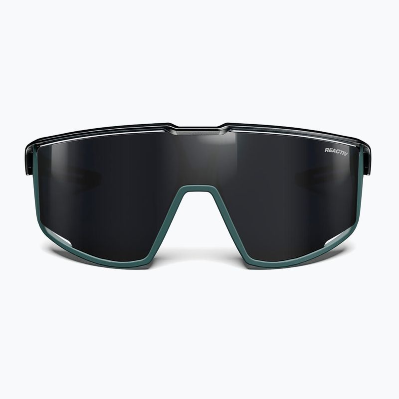 Akiniai nuo saulės Julbo Fury Reactiv Performance shiny translu black/matt green 2