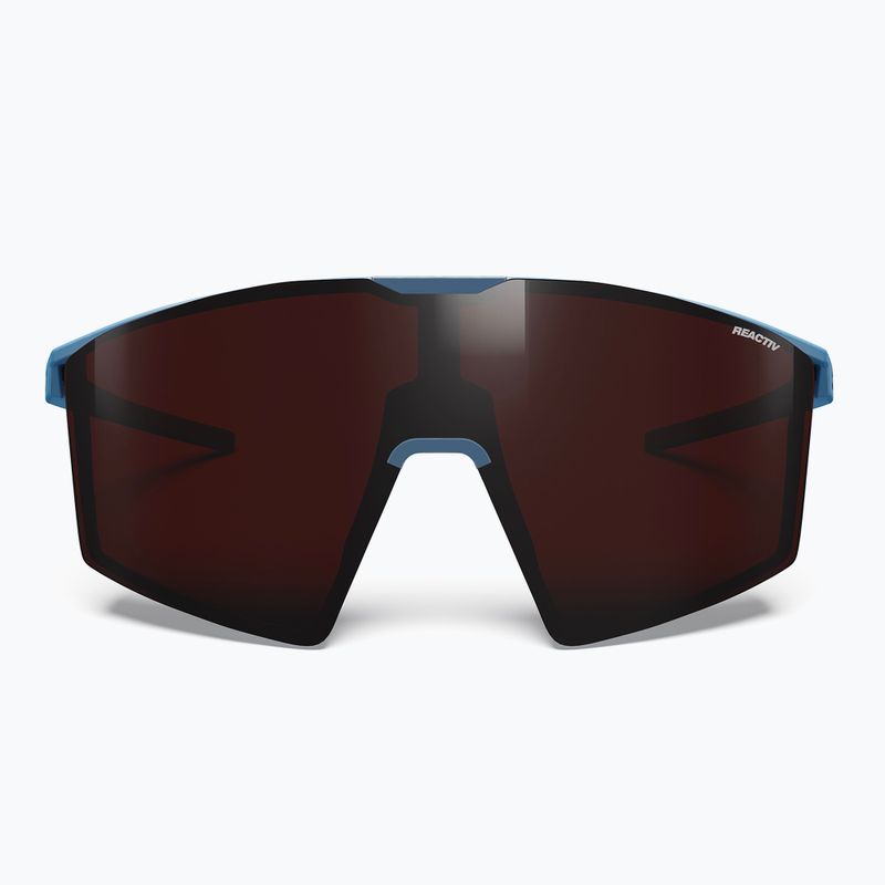 Akiniai nuo saulės Julbo Edge Cover Reactiv S0-S4 High Contrast blue/grey 3