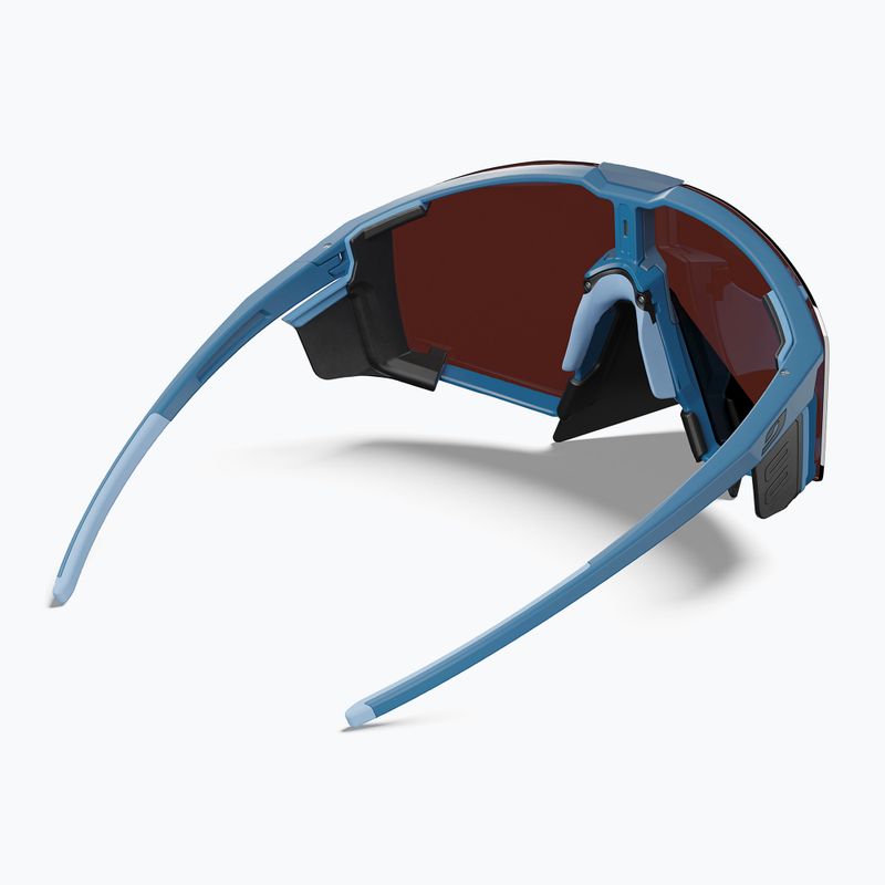 Akiniai nuo saulės Julbo Edge Cover Reactiv S0-S4 High Contrast blue/grey 9