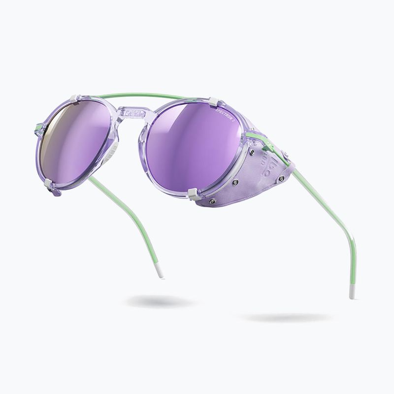 Akiniai nuo saulės Julbo Legacy Spectron 3CF purple translu/green 4
