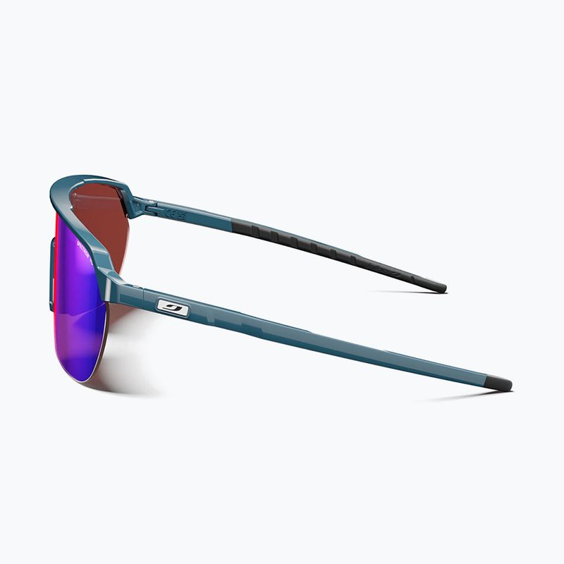 Akiniai nuo saulės Julbo Frequency Spectron HD shiny blue/black/multilayer violet 4