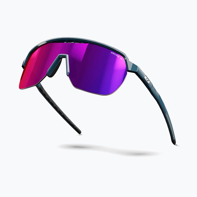 Akiniai nuo saulės Julbo Frequency Spectron HD shiny blue/black/multilayer violet 5