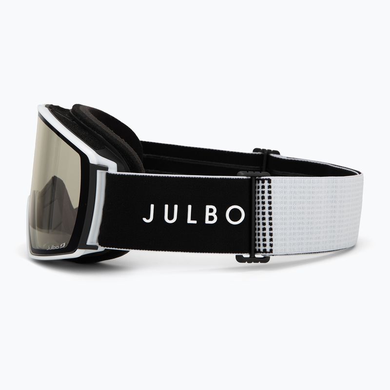 Slidinėjimo akiniai Julbo Launcher Reactiv High Contrast white/black/flash purple 4