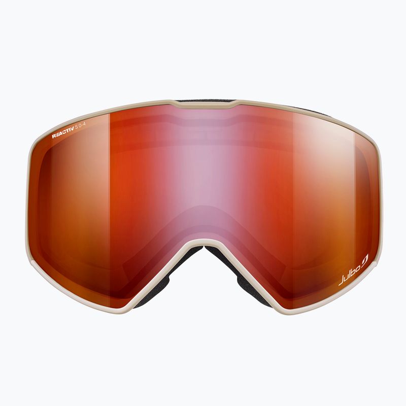 Slidinėjimo akiniai Julbo Cyrius-X Reactiv High Contrast beige/brown/flash infrared 6
