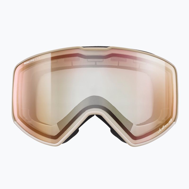 Slidinėjimo akiniai Julbo Cyrius-X Reactiv High Contrast beige/brown/flash infrared 7