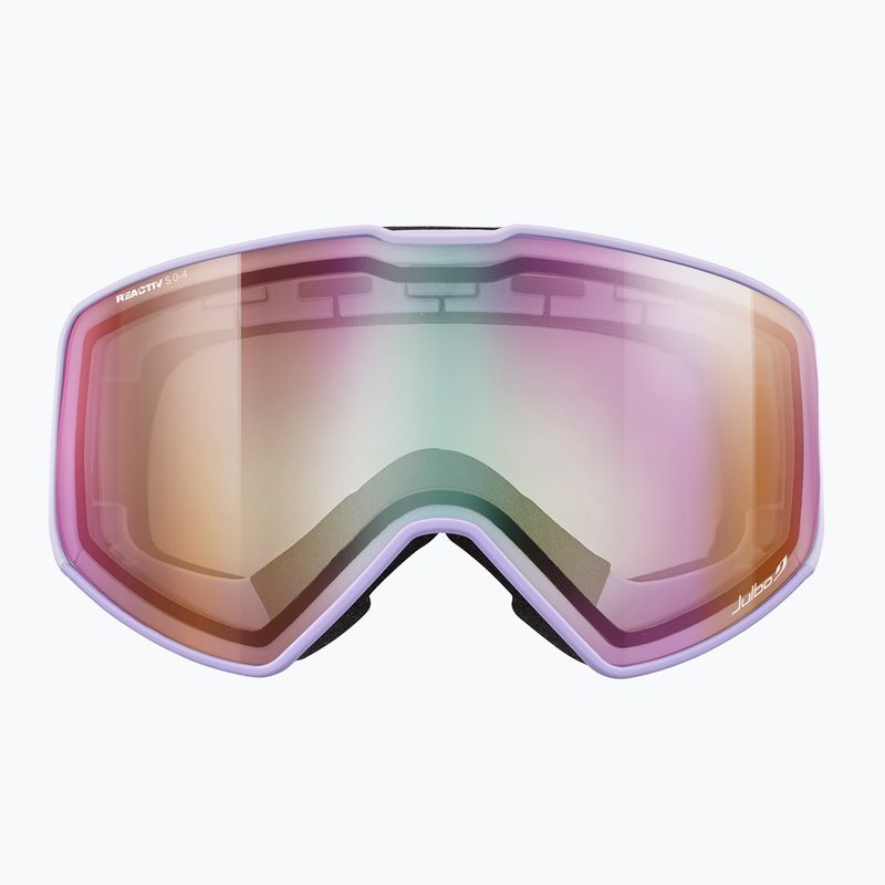 Slidinėjimo akiniai Julbo Cyrius-X Reactiv High Contrast light purple/flash purple 3