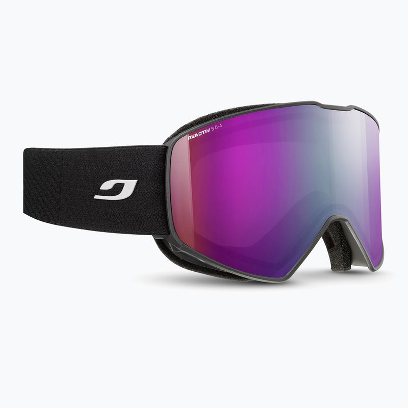 Slidinėjimo akiniai Julbo Cyrius-X Reactiv High Contrast black/flash purple 9