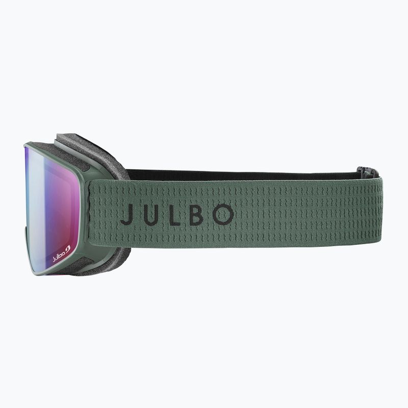 Slidinėjimo akiniai Julbo Cyclon Reactiv High Contrast dark green/flash purple 4