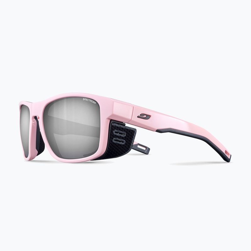 Akiniai nuo saulės Julbo Shield M Spectron 4 shiny pastel pink/dark gray