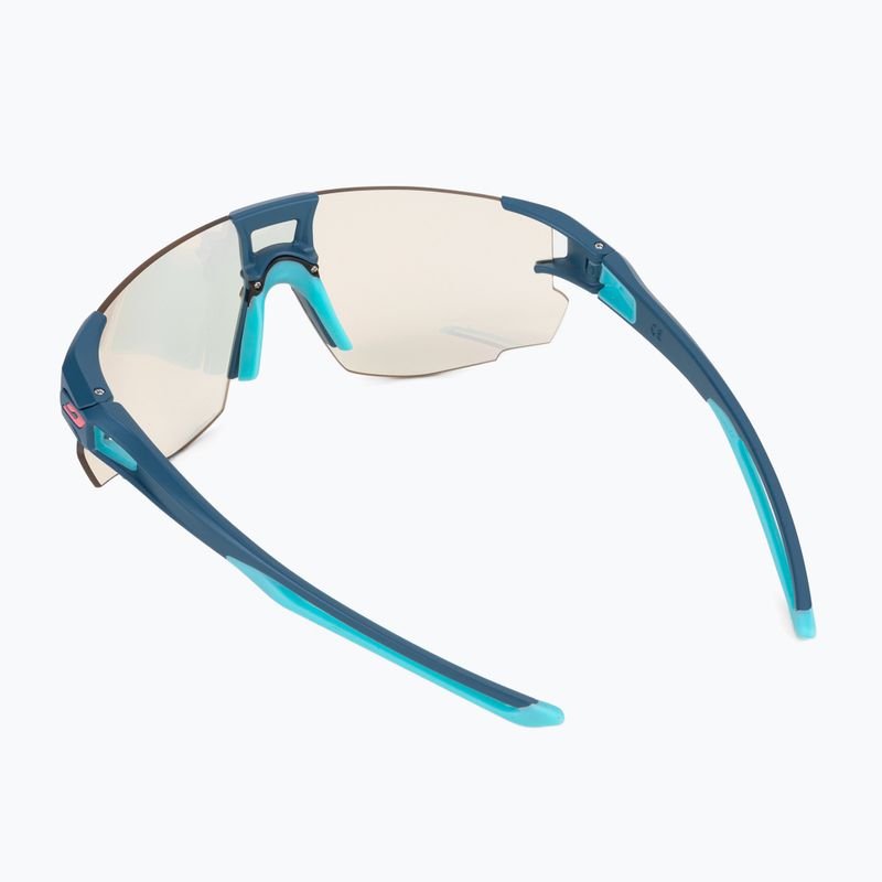 Julbo Aerospeed Reactiv Performance Lagp matinės mėlynos/šviesiai mėlynos spalvos dviratininkų akiniai J5023812 2