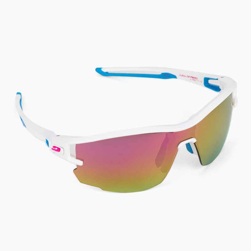Julbo Aero Spectron 3Cf matiniai baltos/mėlynos/rožinės spalvos dviratininko akiniai J4831110
