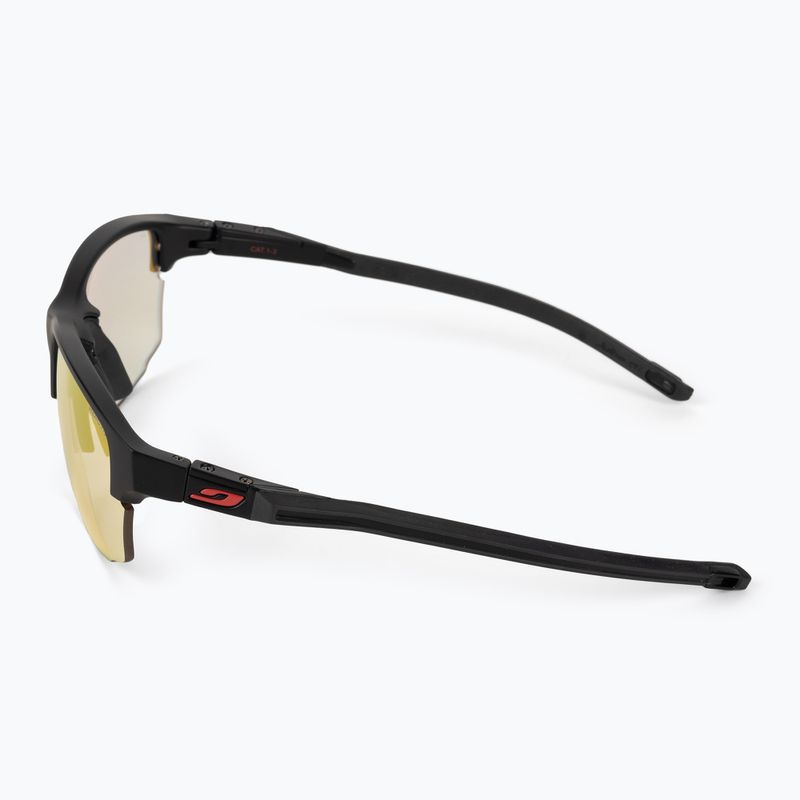Julbo Split Reactiv 1-3 Light Amplifier matiniai juodi/raudoni dviratininkų akiniai 4