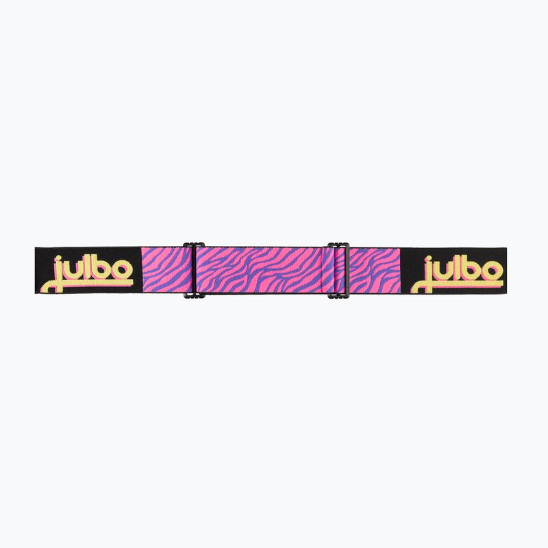 Slidinėjimo akiniai Julbo Launcher Reactiv High Contrast pink/ black/ flash blue 6