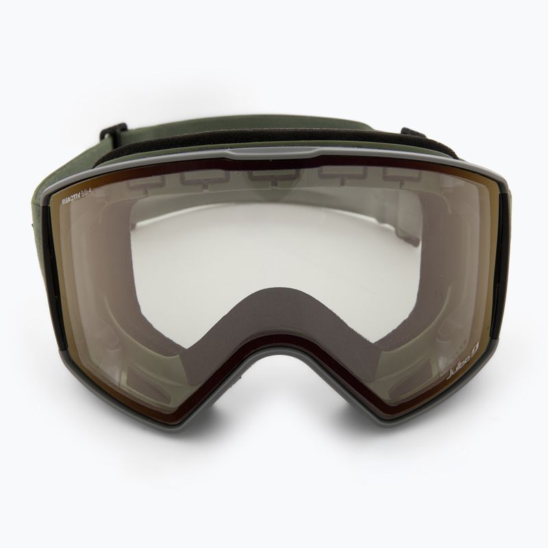 Slidinėjimo akiniai Julbo Launcher Reactiv High Contrast green/ flash infrared 2