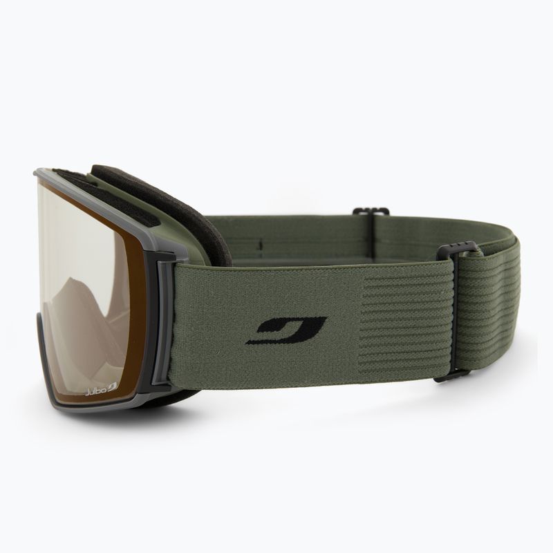 Slidinėjimo akiniai Julbo Launcher Reactiv High Contrast green/ flash infrared 4