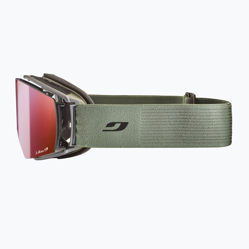 Slidinėjimo akiniai Julbo Launcher Reactiv High Contrast green/ flash infrared 6