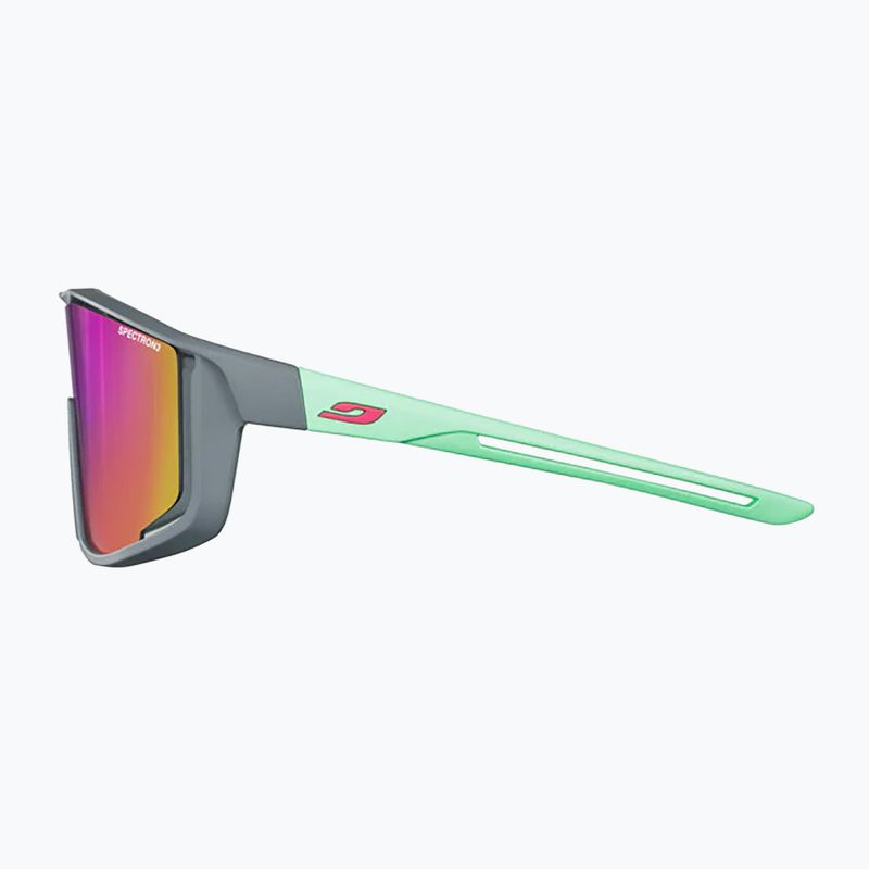Vaikiški saulės akiniai Julbo Fury Junior Spectron matt gray/mint/pink flash 6