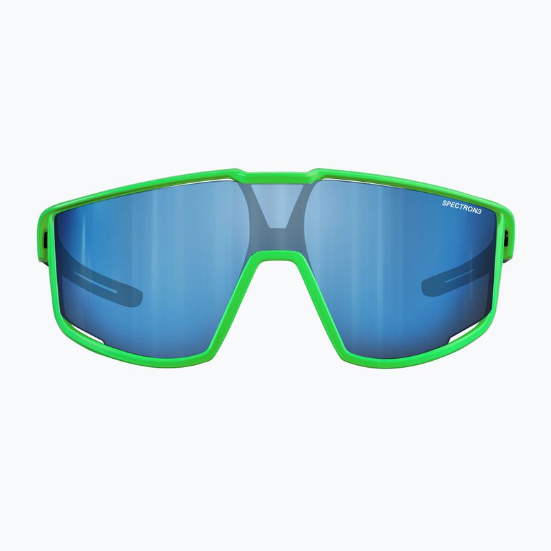 Julbo Fury S Spectron 3Cf matiniai fluorescencinės žalios/juodos spalvos vaikiški dviratininko akiniai J5501116 3