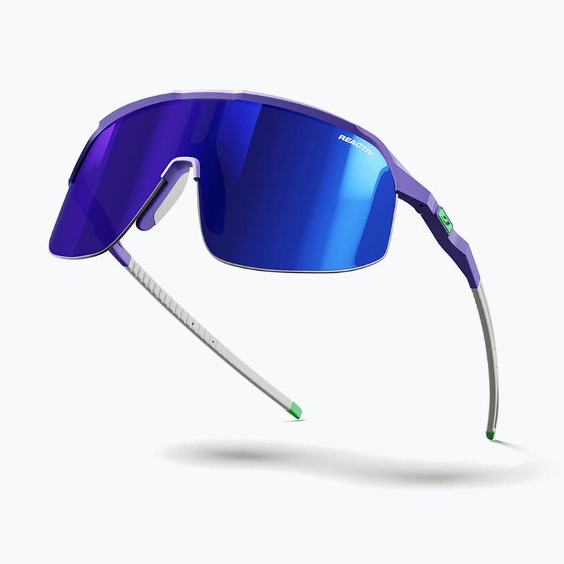 Akiniai nuo saulės Julbo Density Reactiv High Contrast matt purple/gray/green 6