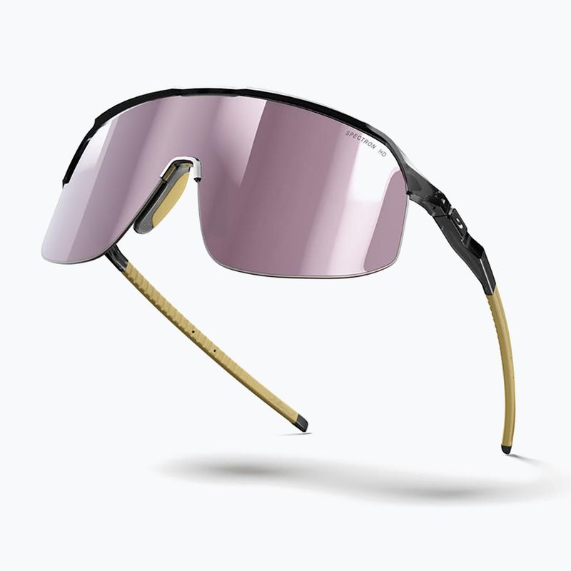 Akiniai nuo saulės Julbo Density Spectron HD shiny translucent black/light brown 5