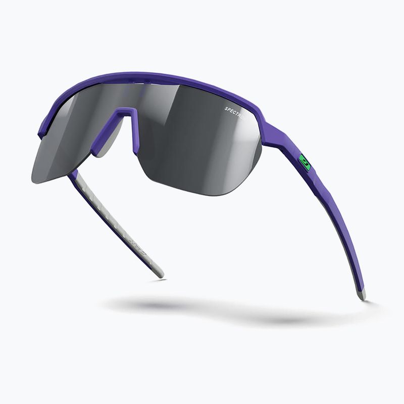 Akiniai nuo saulės Julbo Frequency Spectron matte purple/gray/green 5