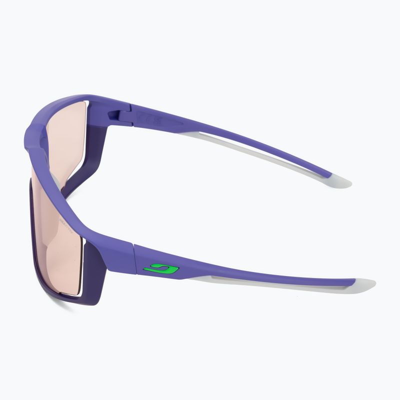 Akiniai nuo saulės Julbo Fury Reactiv High Contrast matt purple/gray/green 4