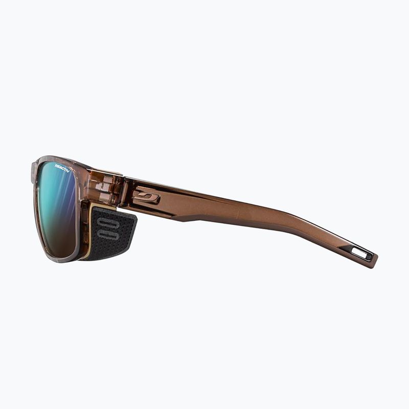 Akiniai nuo saulės Julbo Shield M Reactiv shiny translu brown/matt brown 4
