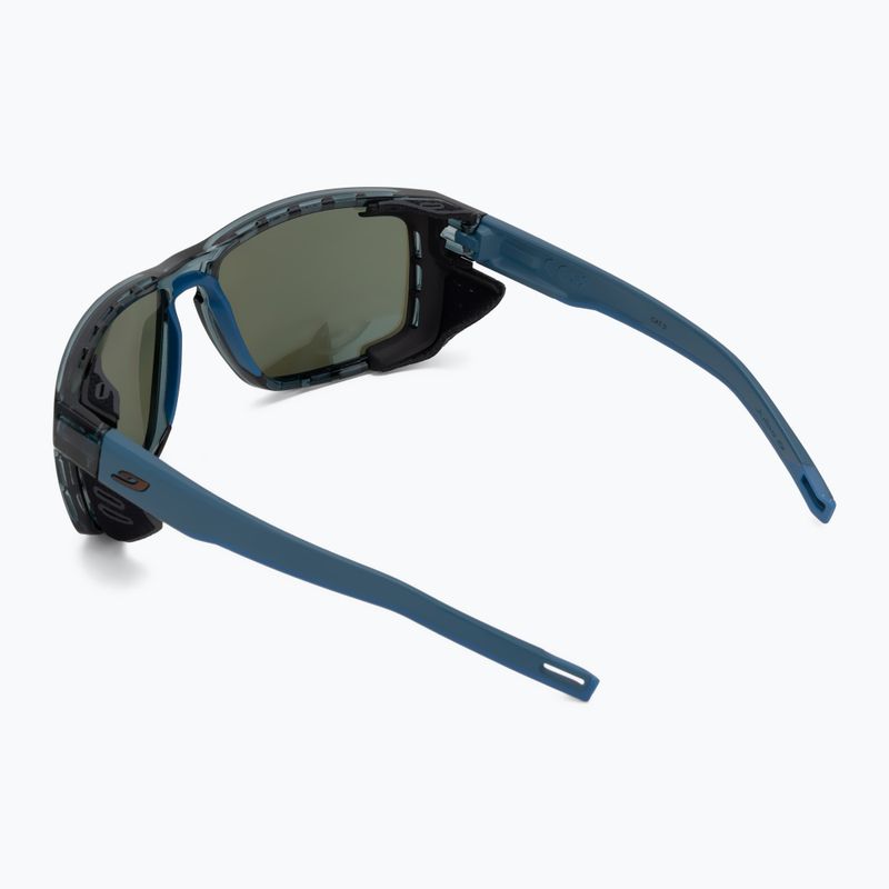 Akiniai nuo saulės Julbo Shield Polar HD shiny translu blue/blue 3
