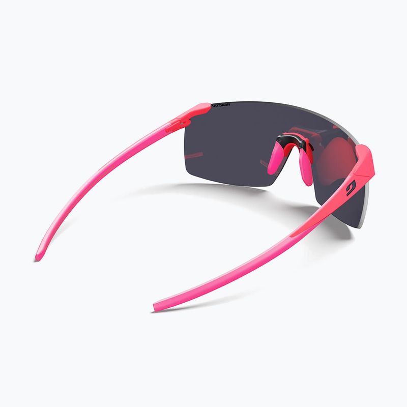 Akiniai nuo saulės Julbo Faster M Reactiv LAGP matt fluo pink 5