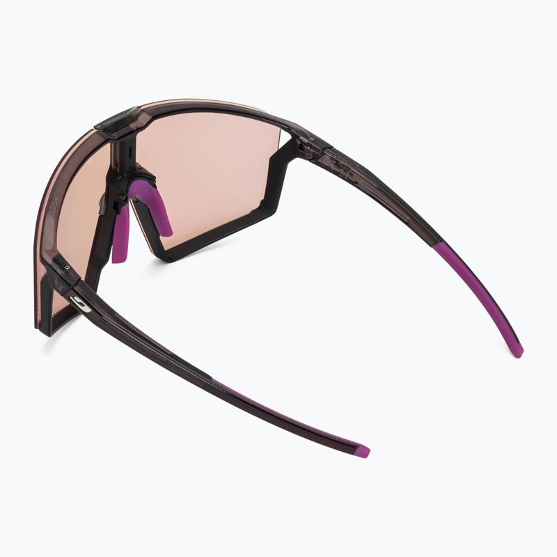 Akiniai nuo saulės Julbo Edge Reactiv High Contrast shiny translu black/purple 3