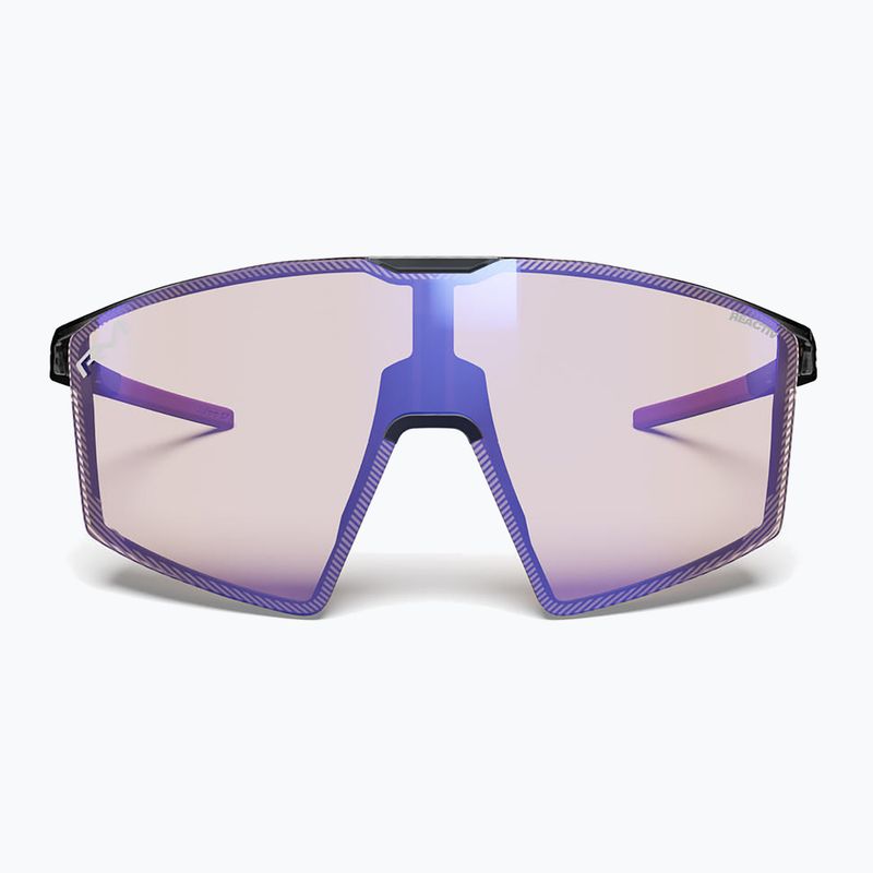 Akiniai nuo saulės Julbo Edge Reactiv High Contrast shiny translu black/purple 3