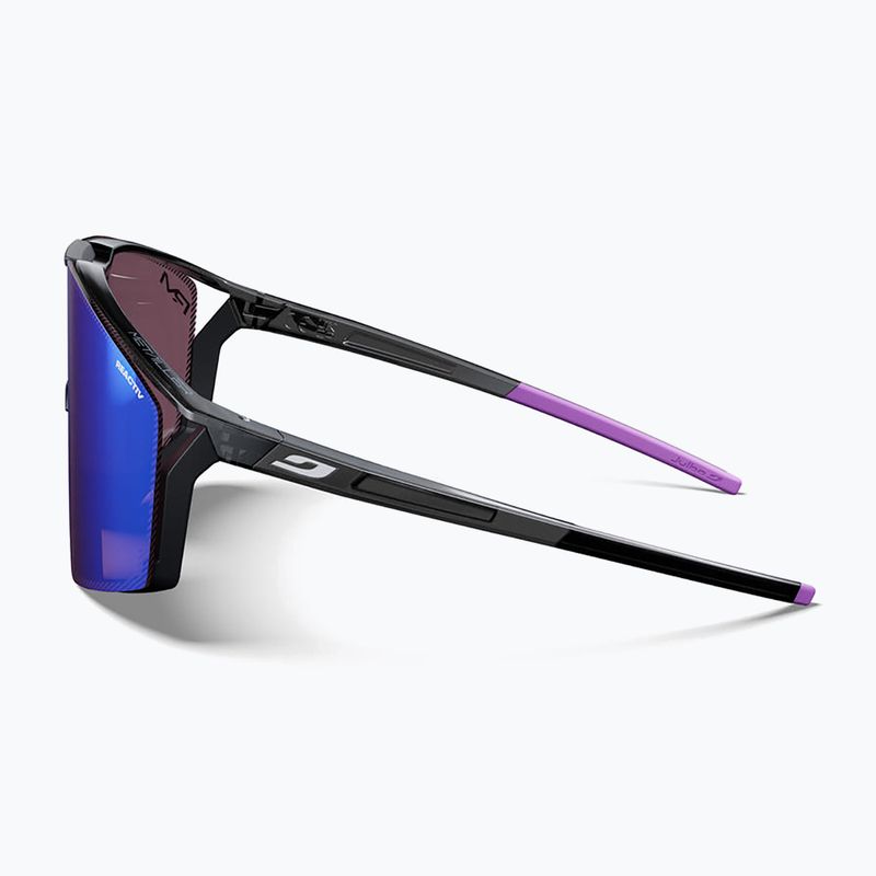Akiniai nuo saulės Julbo Edge Reactiv High Contrast shiny translu black/purple 4
