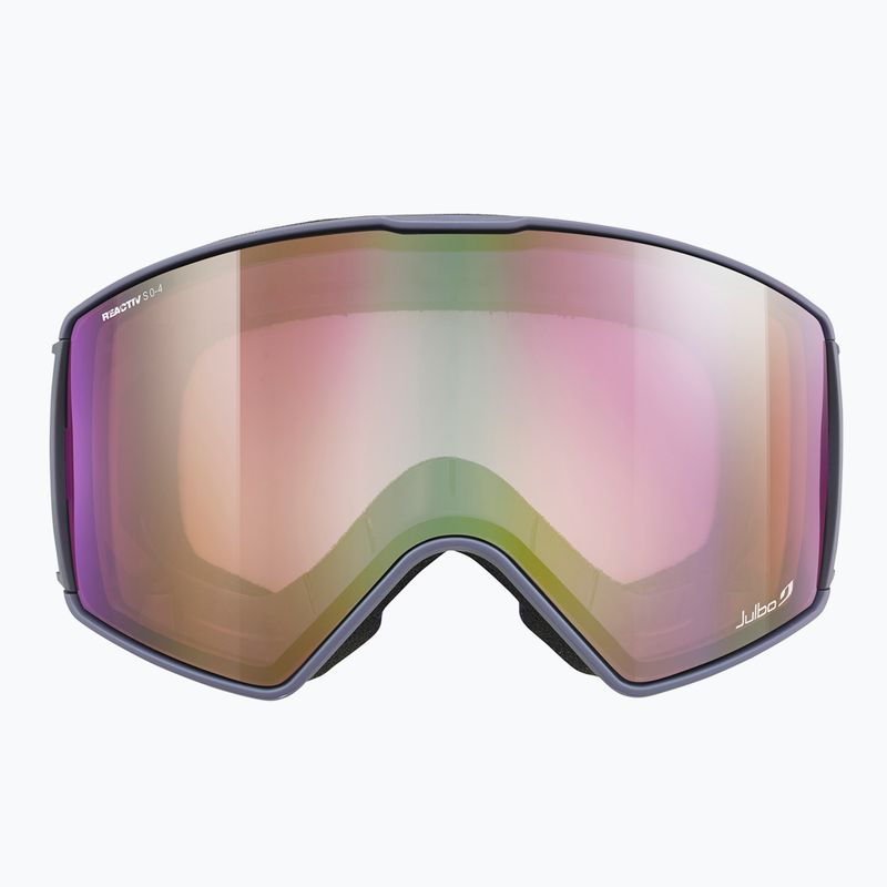 Slidinėjimo akiniai Julbo Launcher Reactiv High Contrast dark blue/flash purple 4