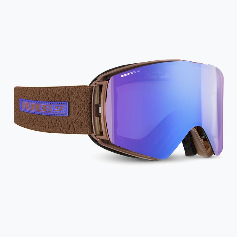 Slidinėjimo akiniai Julbo Launcher Reactiv High Contrast brown/flash blue 2