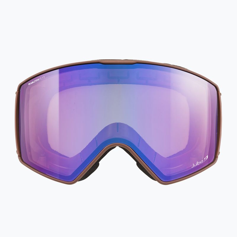 Slidinėjimo akiniai Julbo Launcher Reactiv High Contrast brown/flash blue 4
